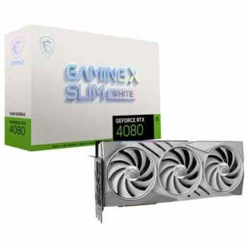Graphics card MSI GeForce RTX 4080 GAMING X SLIM 16 GB...