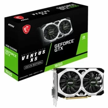 Graphics card MSI GEFORCE GTX 1650 D6 VENTUS XS OCV3 4 GB...