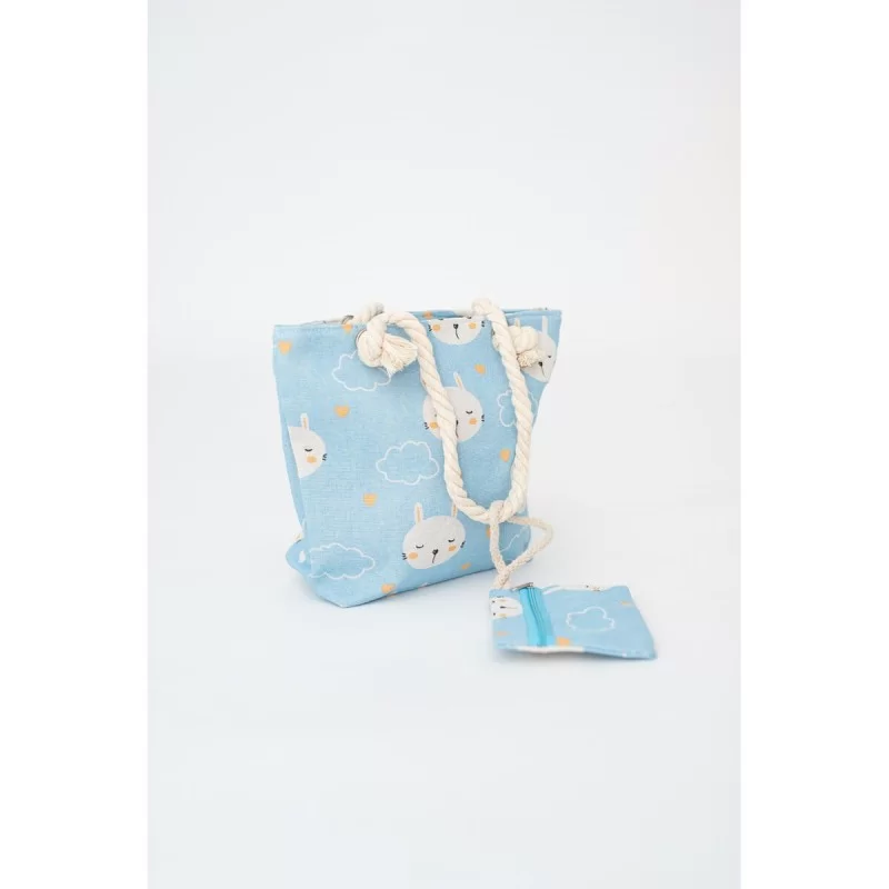 Bag Crochetts Blue Cat