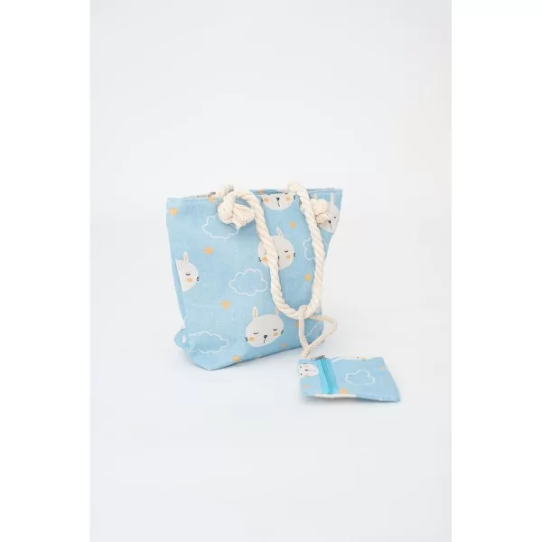 Bag Crochetts Blue Cat