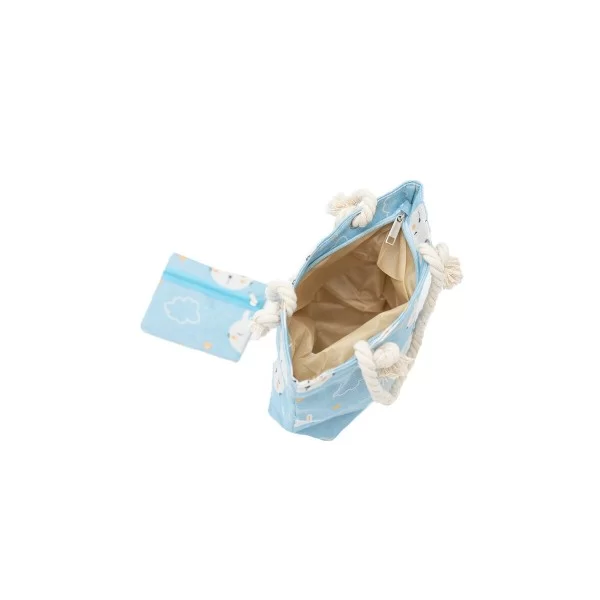 Bag Crochetts Blue Cat