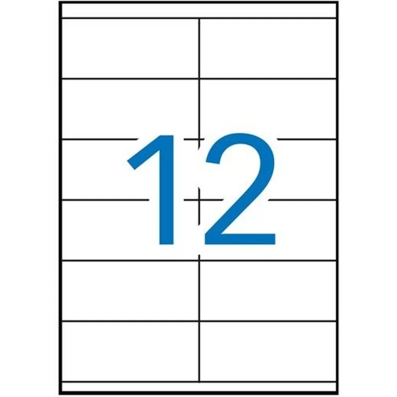 Adhesive labels Apli 1289 100 Sheets 105 x 48...