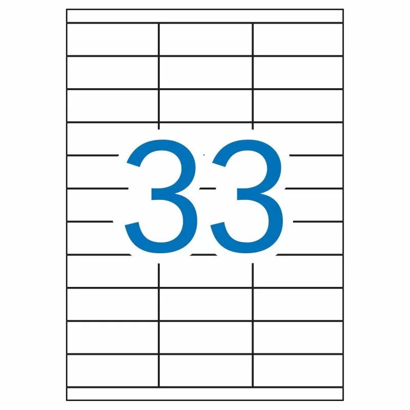 Adhesive labels Apli 1270 100 Sheets 70 x 25,4...