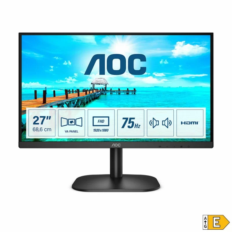 Monitor AOC 27B2AM 27" LED VA LCD Flicker free