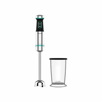 Hand-held Blender Cecotec Power TitanBlack Black Silver...