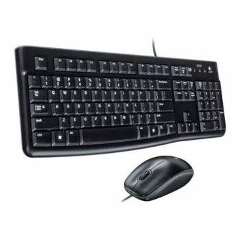 Keyboard and Optical Mouse Logitech 920-002550 USB Black...