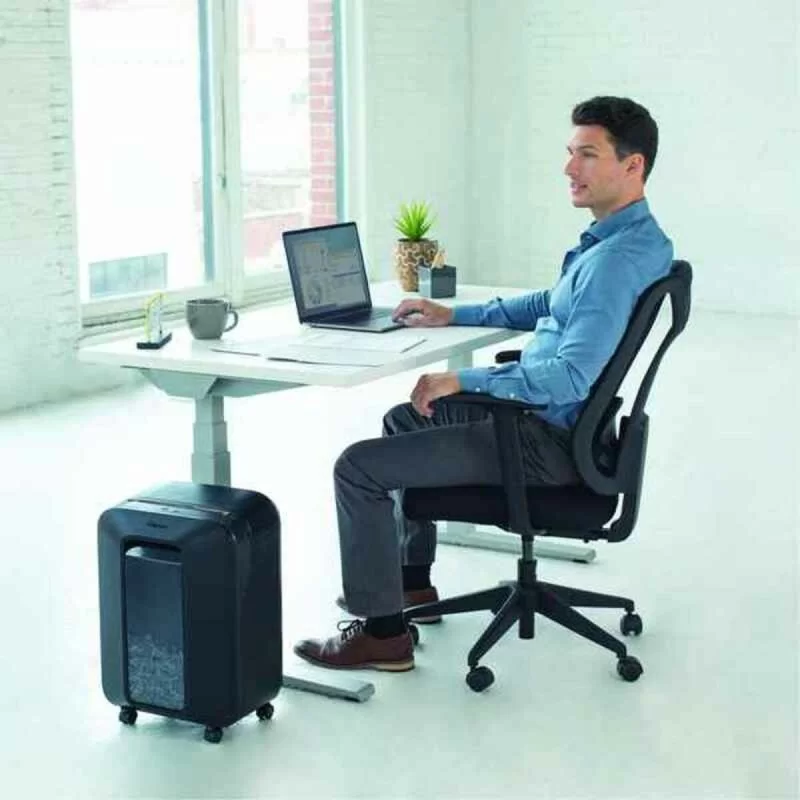 Paper Shredder Fellowes 5502201 4 x 12 mm Black