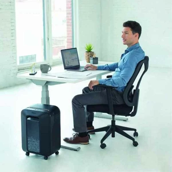 Paper Shredder Fellowes 5502201 4 x 12 mm Black