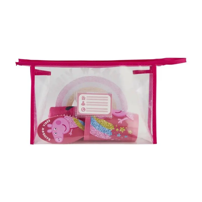 Toilet Bag with Accessories Peppa Pig 4 Pieces...