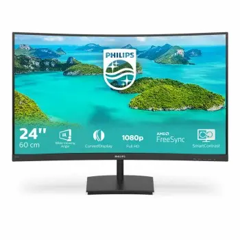 Monitor Philips 241E1SCA/00 FHD LCD 23,6" LED VA LCD...