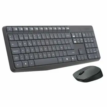 Keyboard and Wireless Mouse Logitech 920-007919 Grey...