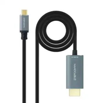 USB-C to HDMI Cable NANOCABLE 10.15.5162 1,8 m Black 8K...