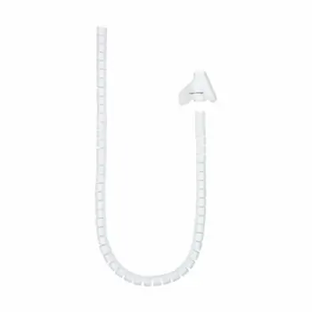 Cable Organiser NANOCABLE 10.36.0001-W White Ø 25 mm 1 m