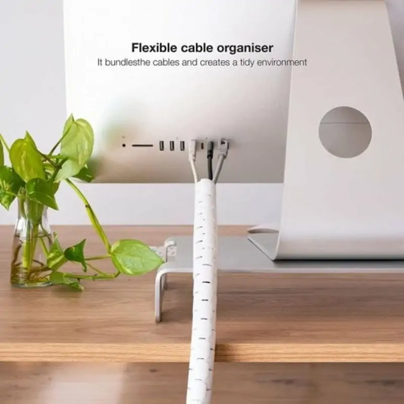Cable Organiser NANOCABLE 10.36.0001-W White Ø...
