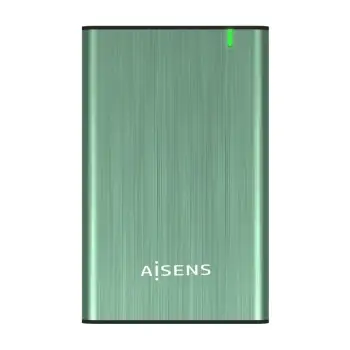Hard drive case Aisens ASE-2525SGN Green 2,5"