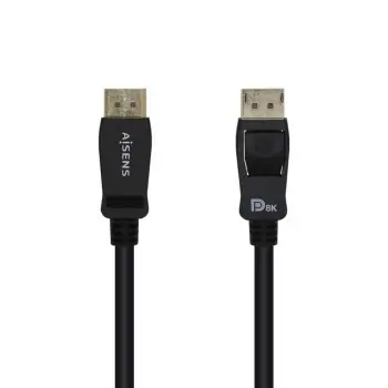 DisplayPort Cable Aisens A149-0433 Black 3 m