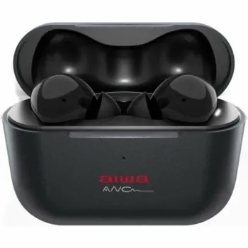 Headphones with Microphone Aiwa EBTW-888ANC/BK Black