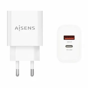 Wall Charger Aisens A110-0681 White 20 W