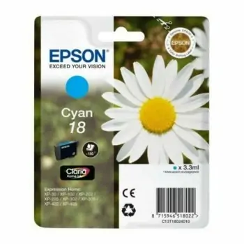 Original Ink Cartridge Epson Cartucho 18 cian Cyan