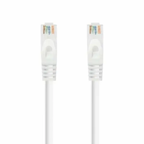 CAT 6a UTP Cable NANOCABLE 10.20.1802-W White 2 m LSZH