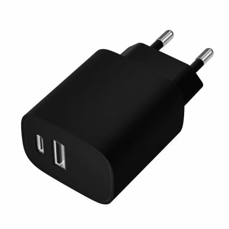 Wall Charger LEOTEC LECSPH20W2K Black 20 W