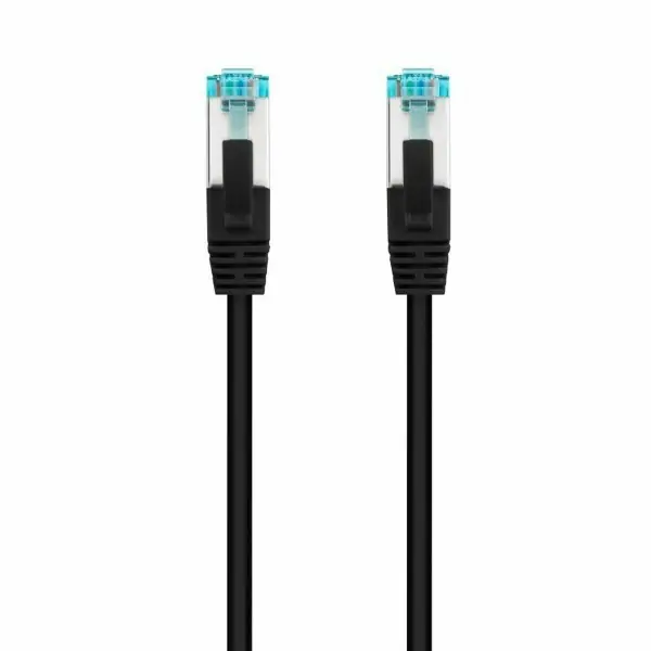 FTP Category 7 Rigid Network Cable NANOCABLE 10.20.1701-BK Black 1 m (1 m)