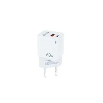Wall Charger TooQ TQWC-QCPD20WT White 20 W