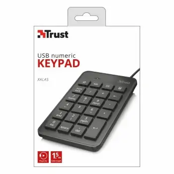 Numeric keyboard Trust 22221 Black