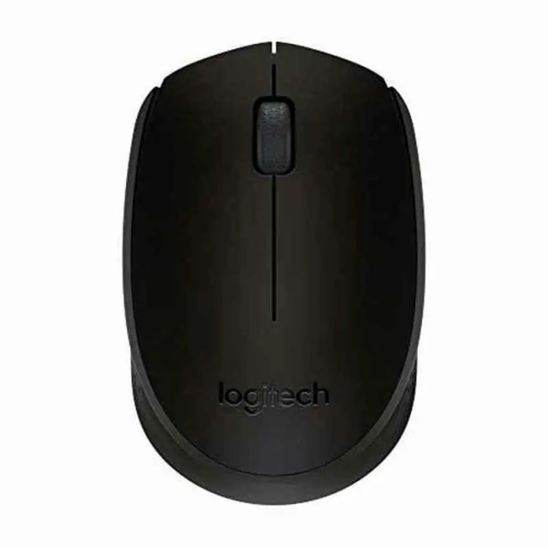 Optical Wireless Mouse Logitech 910-004798 Black