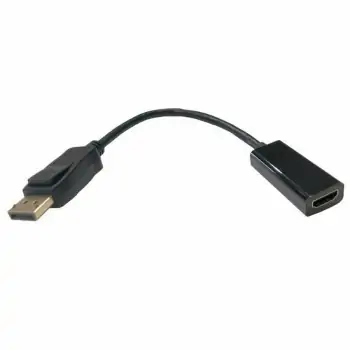 DisplayPort to HDMI Adapter 3GO ADPHDMI Black 15 cm