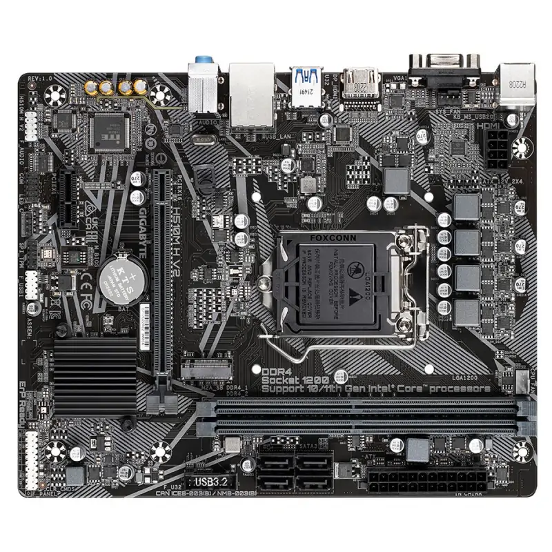 Motherboard Gigabyte H510M H V2 Intel Intel...