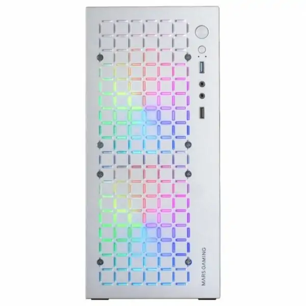 ATX Semi-tower Box Mars Gaming MCCOREW White Black