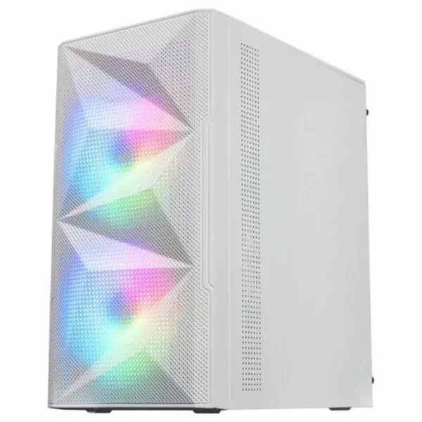 ATX Semi-tower Box Mars Gaming MCMEW White