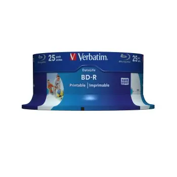 Printable Blu-Ray BD-R Verbatim 43811 25 Units