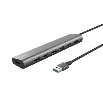 USB Hub Trust 24947 Black/Grey