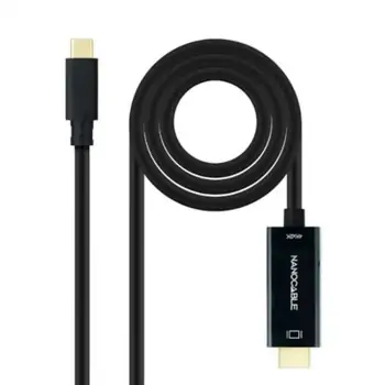 USB-C to HDMI Cable NANOCABLE 10.15.5133 Black 3 m 4K...