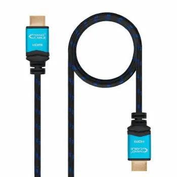 HDMI Cable NANOCABLE 10.15.3703 V2.0 Black 3 m