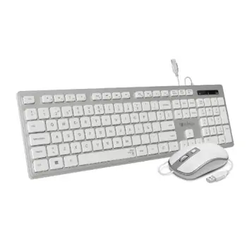 Keyboard and Mouse Subblim SUBKBC-CEKE60 Spanish Qwerty...
