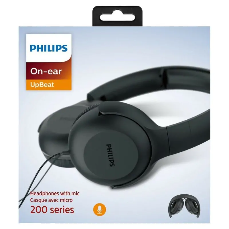 Headphones with Headband Philips TPV UH 201 BK...