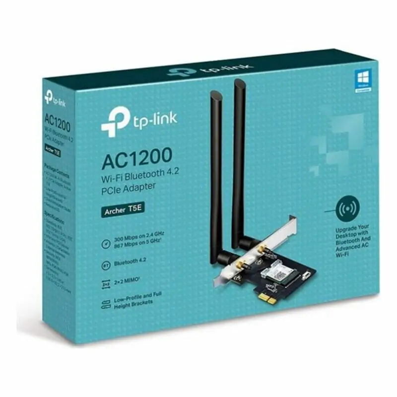 Wi-Fi Network Card TP-Link Archer T5E 2.4 GHz...
