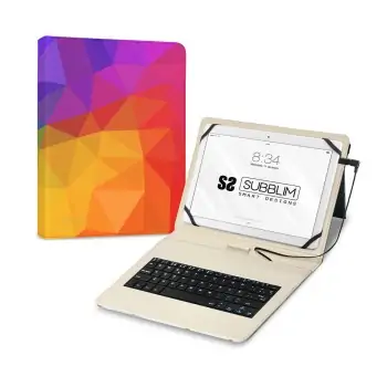 Bluetooth Keyboard with Support for Tablet Subblim...