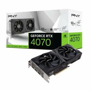 Graphics card PNY VCG407012DFXPB1 GEFORCE RTX 4070 12 GB...