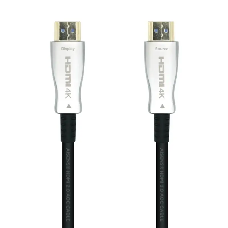 HDMI Cable Aisens A148-0377 Black 15 m
