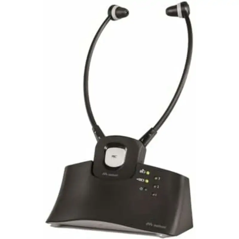 Headphones Meliconi HPSTETODIGITAL Black