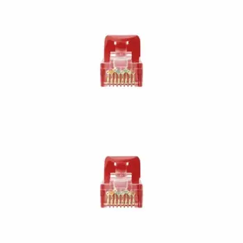 CAT 6a UTP Cable NANOCABLE 10.20.1800-R Red Grey 5 m