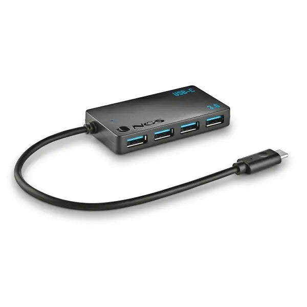 USB Hub NGS NGS-HUB-0100 Black