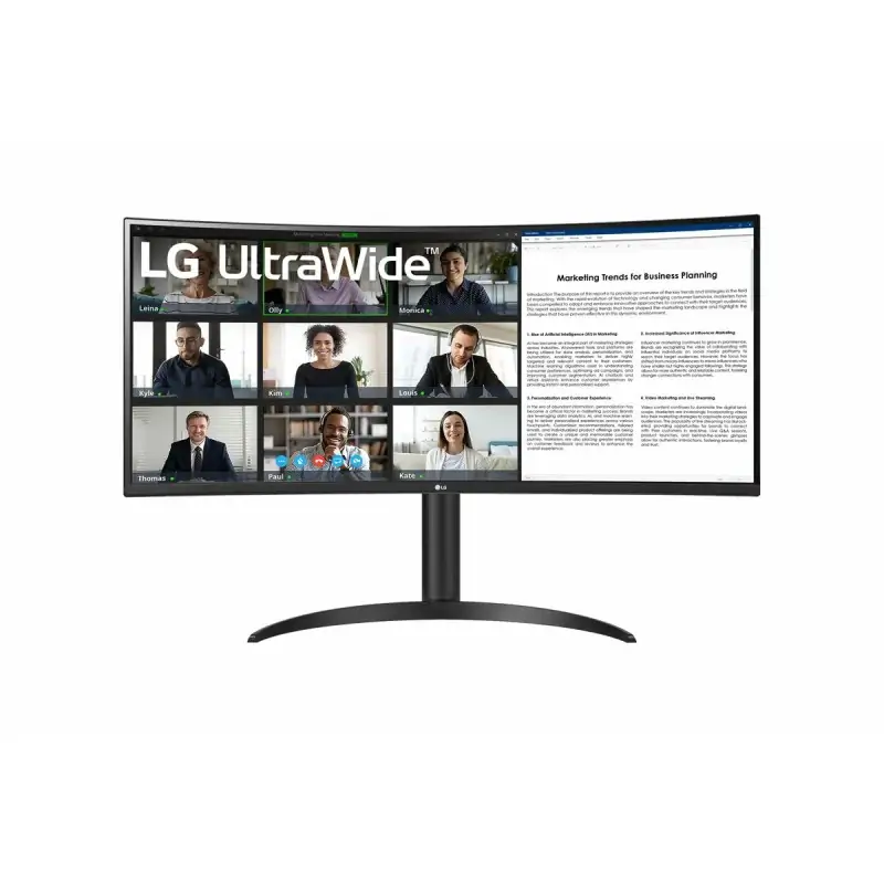 Monitor LG 34WR55QC-B.AEU 2K 100 Hz