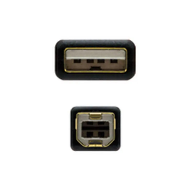 USB 2.0 A to USB B Cable NANOCABLE 10.01.1202...