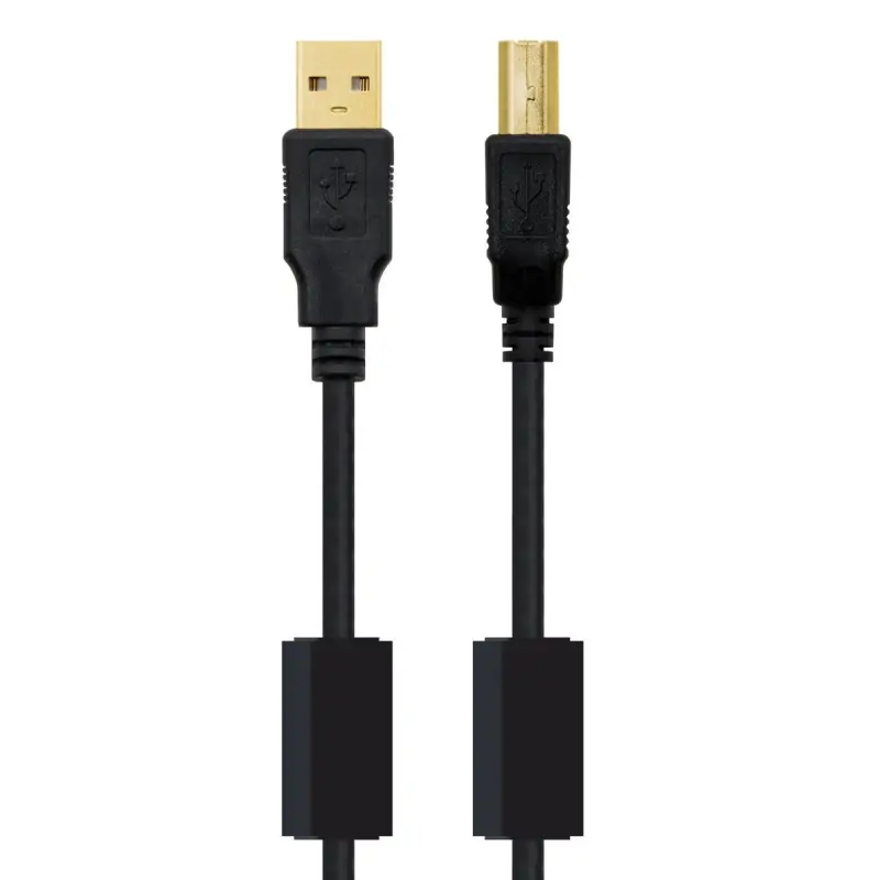 USB 2.0 A to USB B Cable NANOCABLE 10.01.1202...