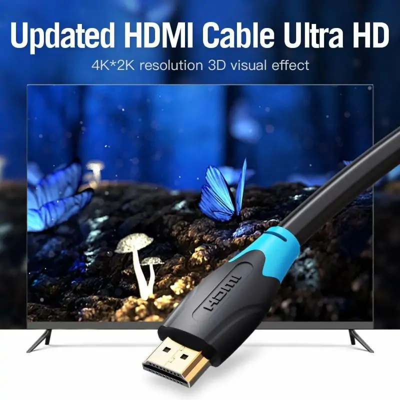HDMI Cable Vention AACBH Black 2 m